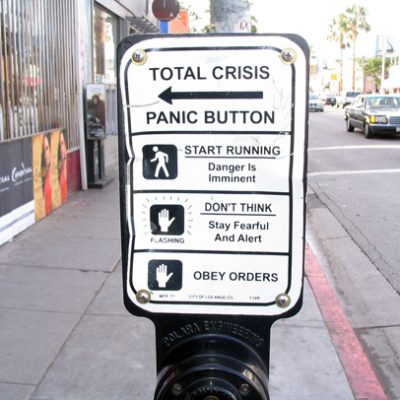 Total Crisis Panic Button by  Jason Eppink