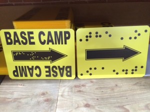 base camp sign