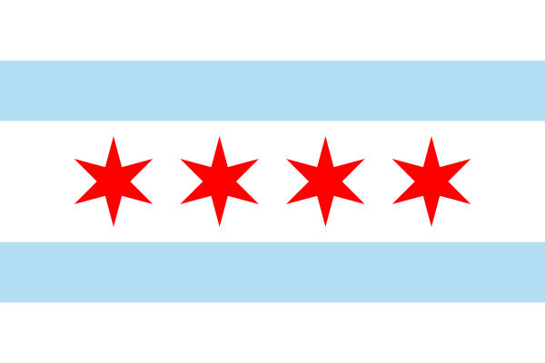 chicago city flag