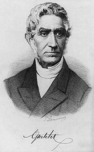 Adolphe Quételet (1796-1874)