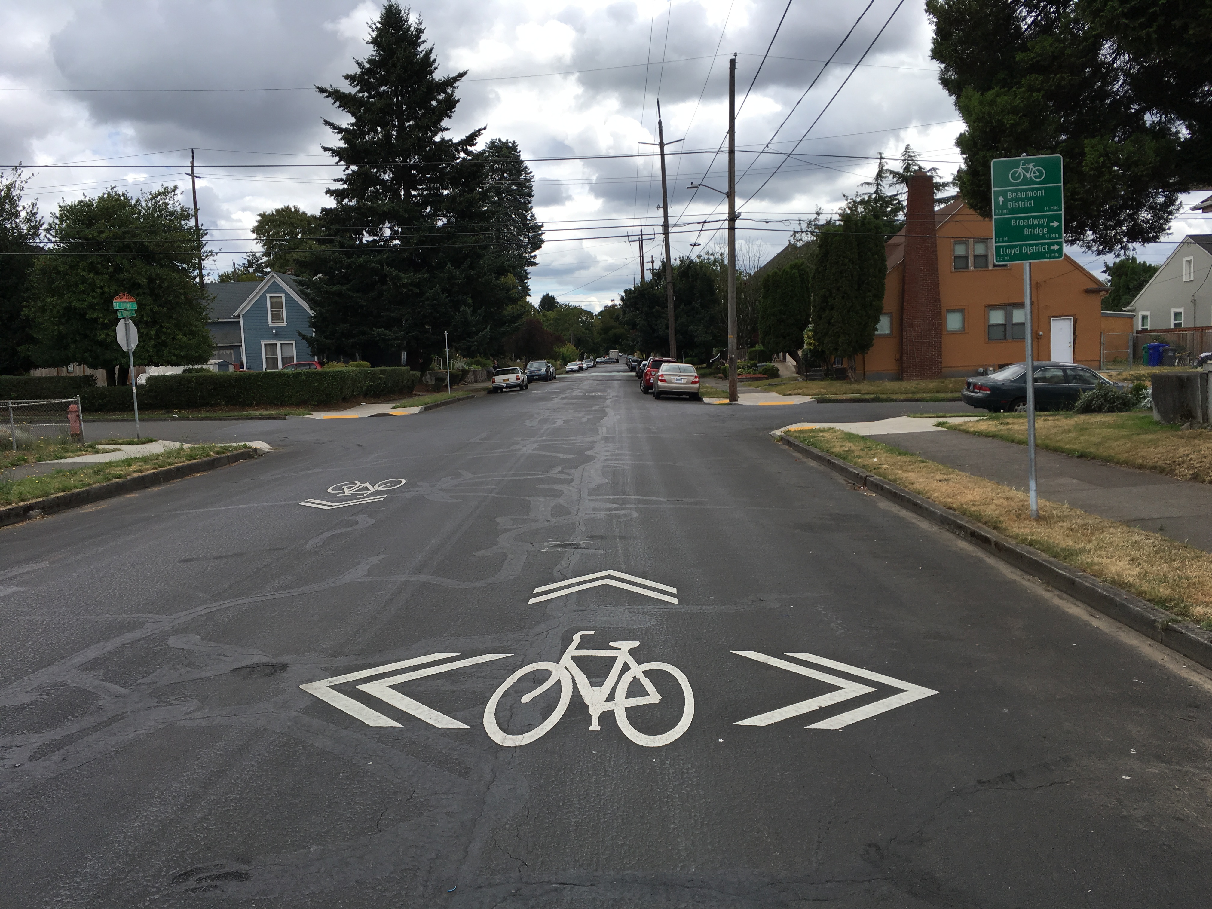 Sharrows Shared Lane Markings for Street Cyclists May