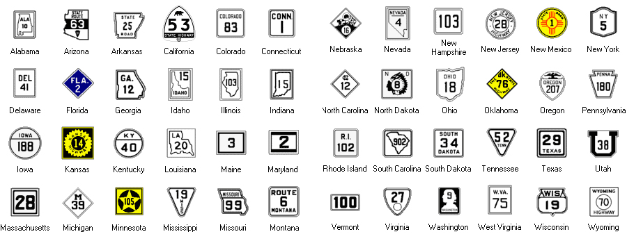 state road signs