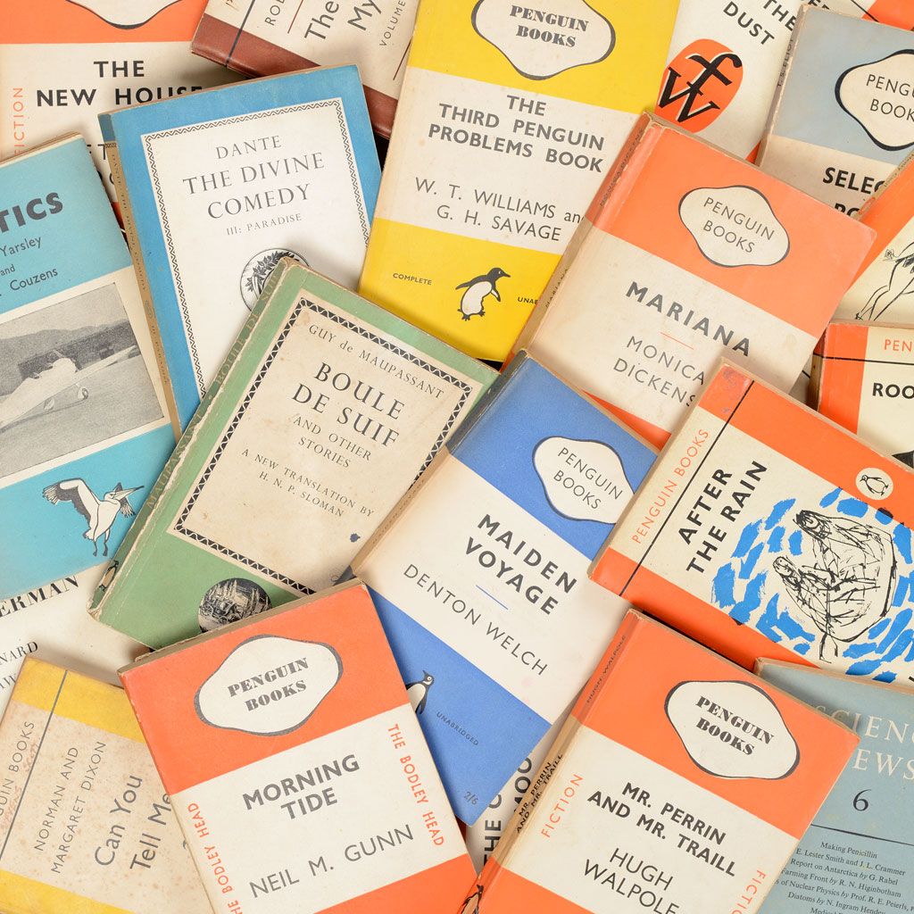 Classic Penguins: How Minimalist Book Covers Sold the Masses on Paperbacks  - 99% Invisible