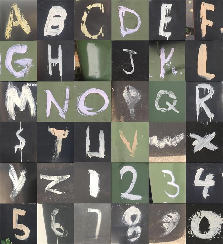 ivisible letters