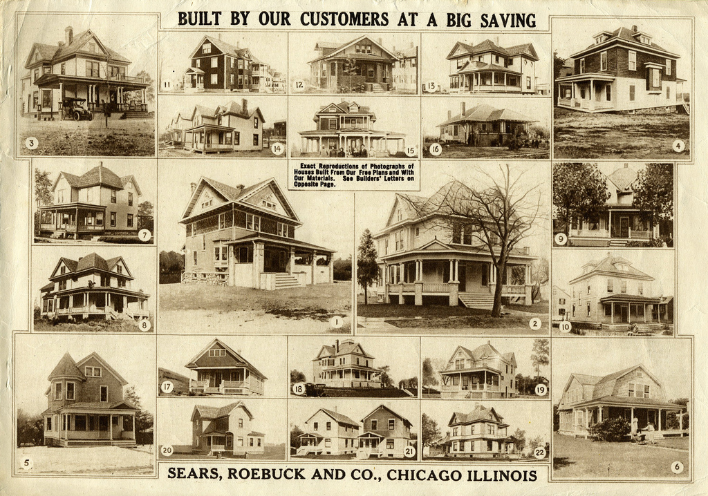 The House That Came In Mail 99, Sears Bungalow House Plans