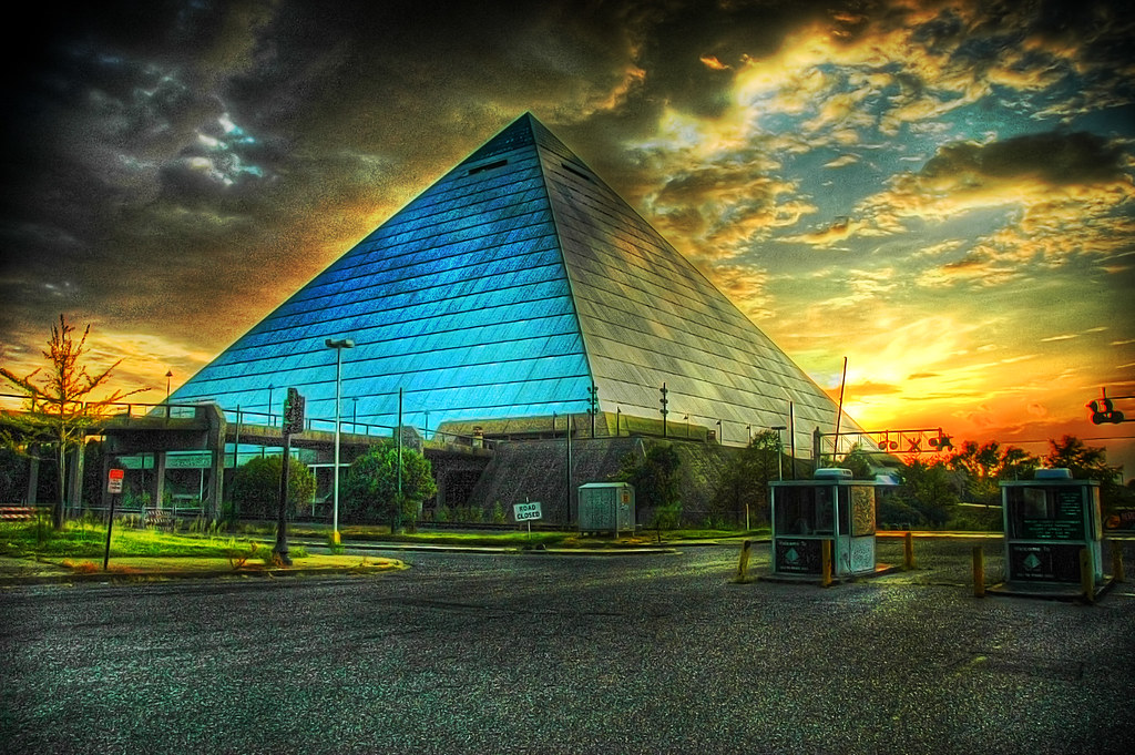 Memphis Great American Pyramid Tennessee USA