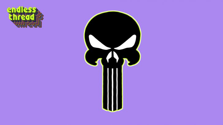 The Punisher Skull Logo by ToxicMaxi