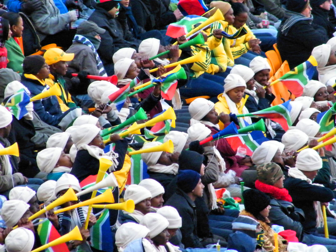 Vuvuzela controversy solved? A quieter vuvuzela 