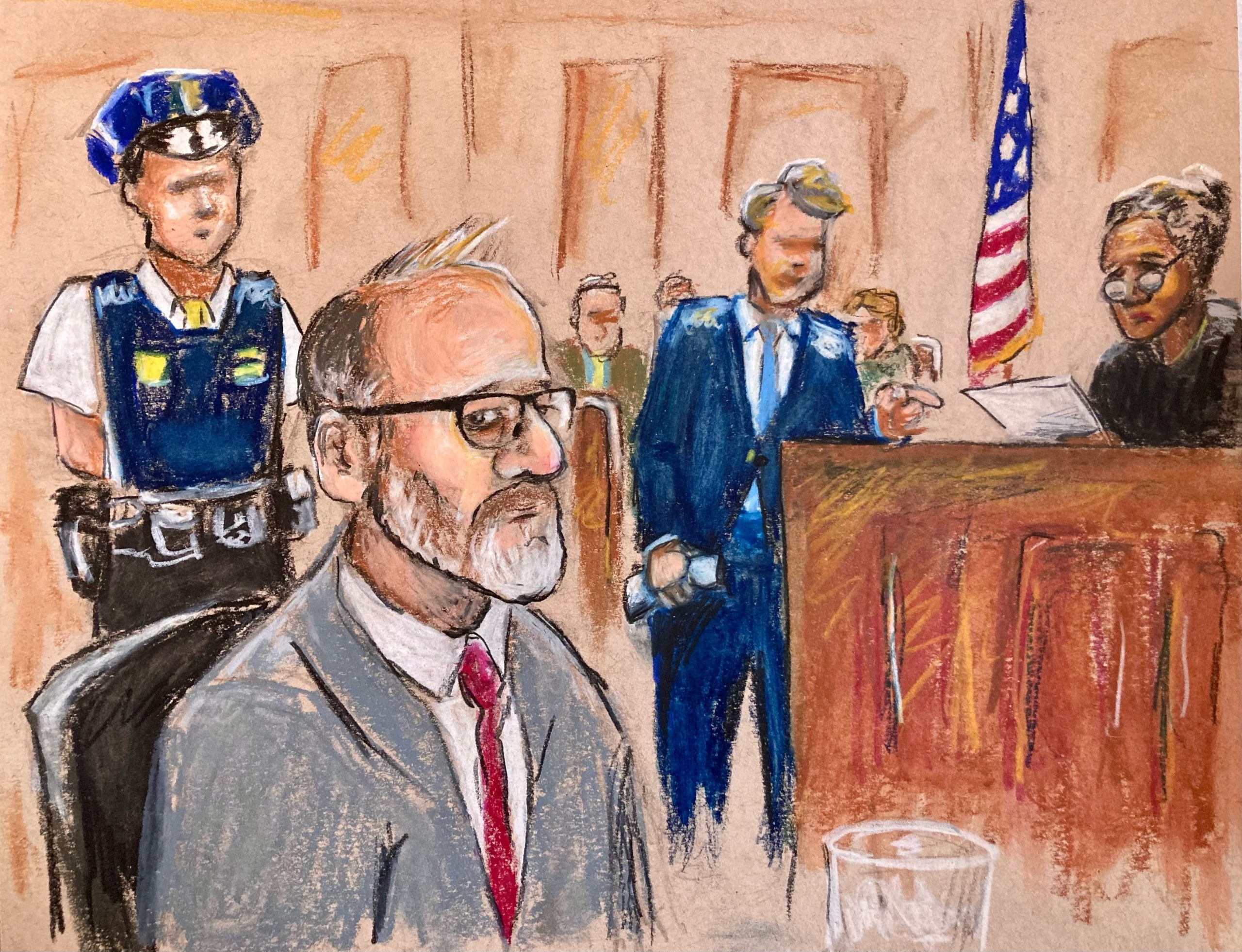 What a Courtroom Sketch Artist Sees in Ghislaine Maxwell  Rolling Stone