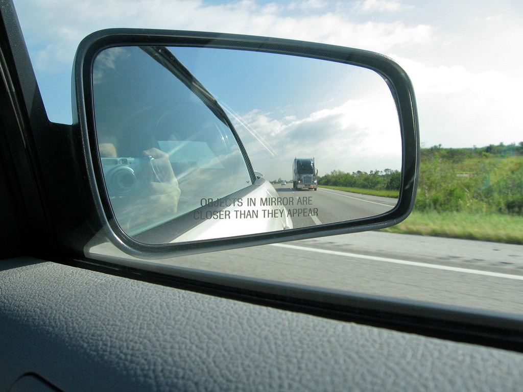 Offers car mirror